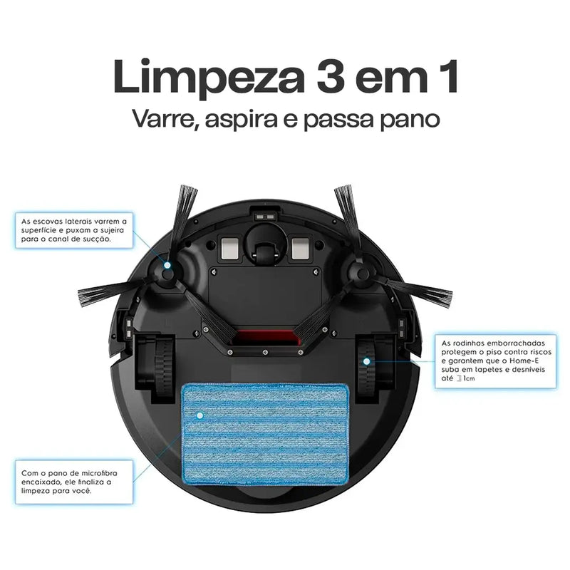 Aspirador Robô Inteligente - LarCleaner Smart | SOMENTE HOJE!